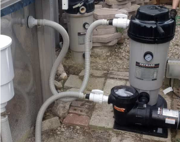 Complete Acces to Filters and Pump