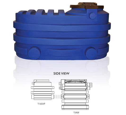 T165XP Xtended-Pod Expansion Tank for Extra Water In Motion in a Waterfall and Stream Kit