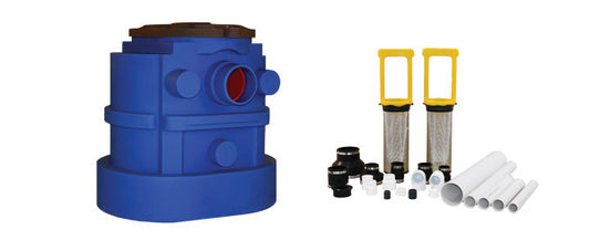 Accent 4 Medium Fountain Filtered Pump Vault Kit